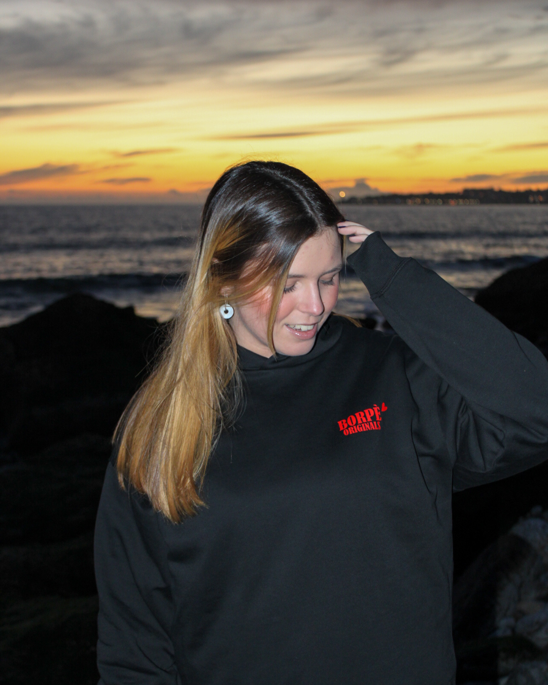 Hoodie "MORE AMORE POR FAVOR"