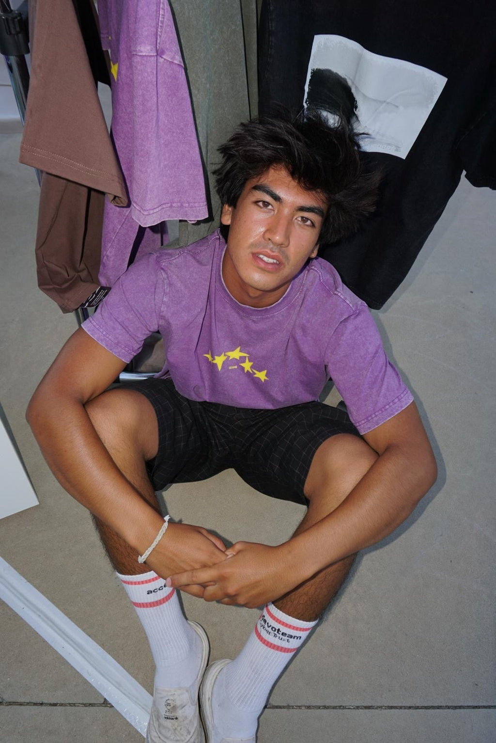 T-shirt "STAR WAY" Purple