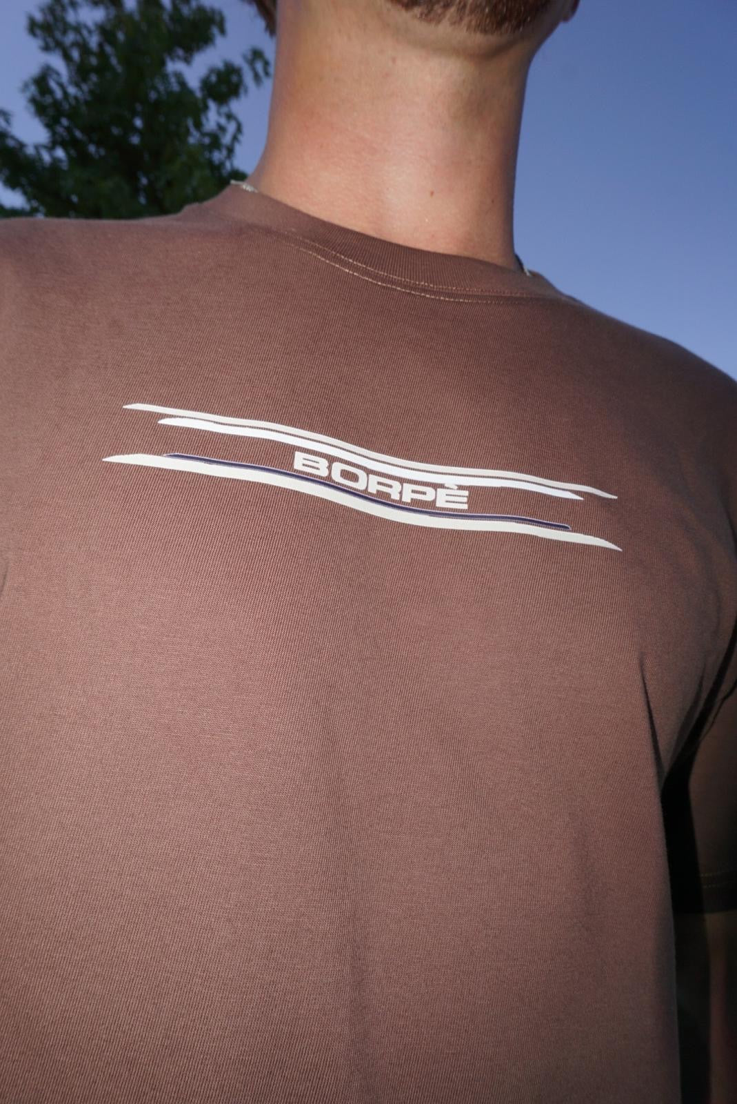 T-shirt "Spiral Star" Brown