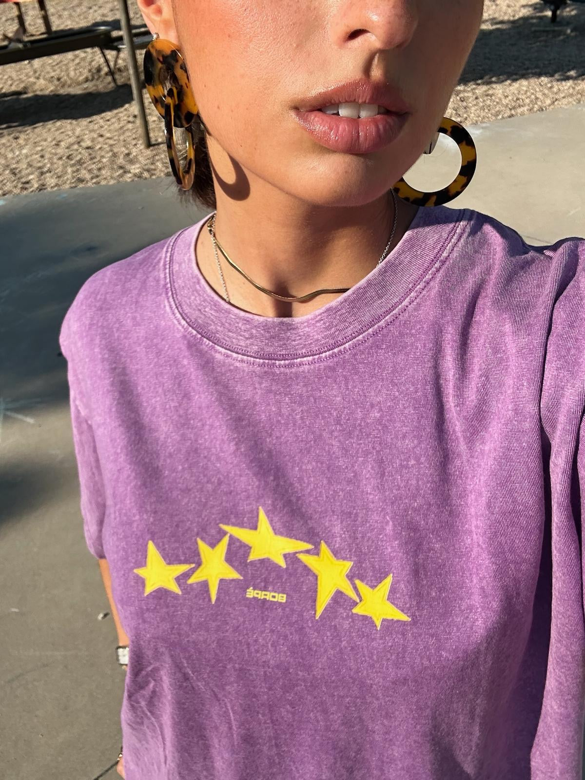 T-shirt "STAR WAY" Purple