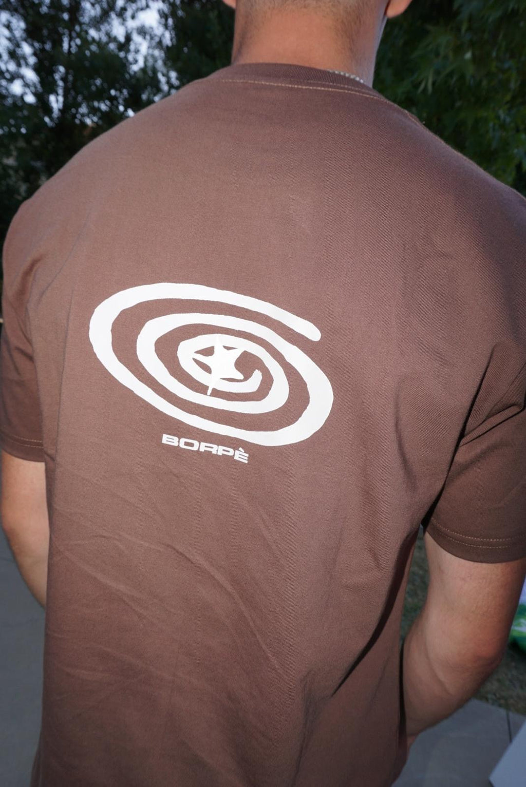 T-shirt "Spiral Star" Brown