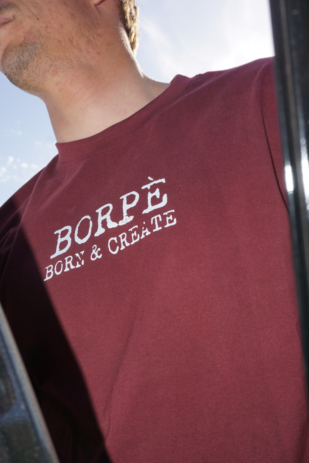 T-Shirt By Sal "Devil Moon" Bordeaux