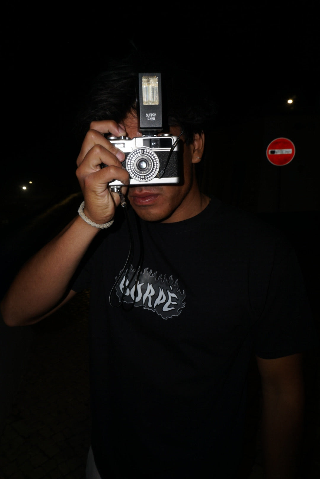 T-Shirt "Borpè Crash" Black