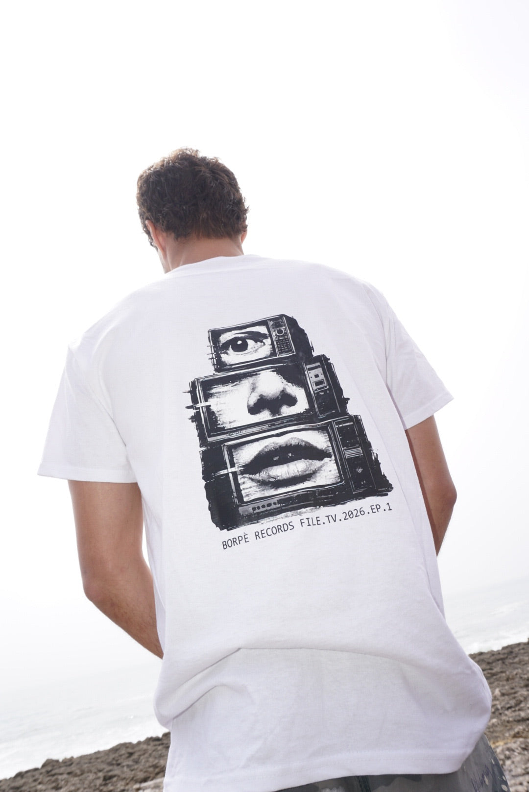 T-Shirt "Sharpy View" White