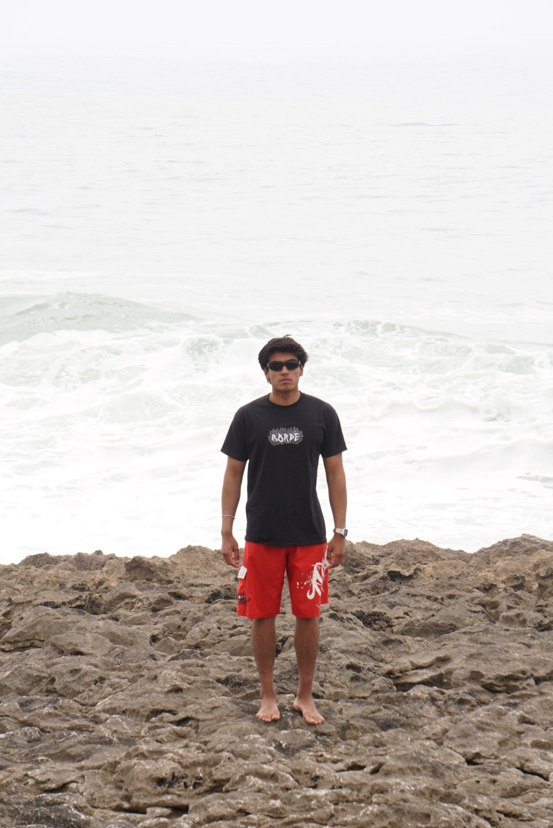 T-Shirt "Borpè Crash" Black