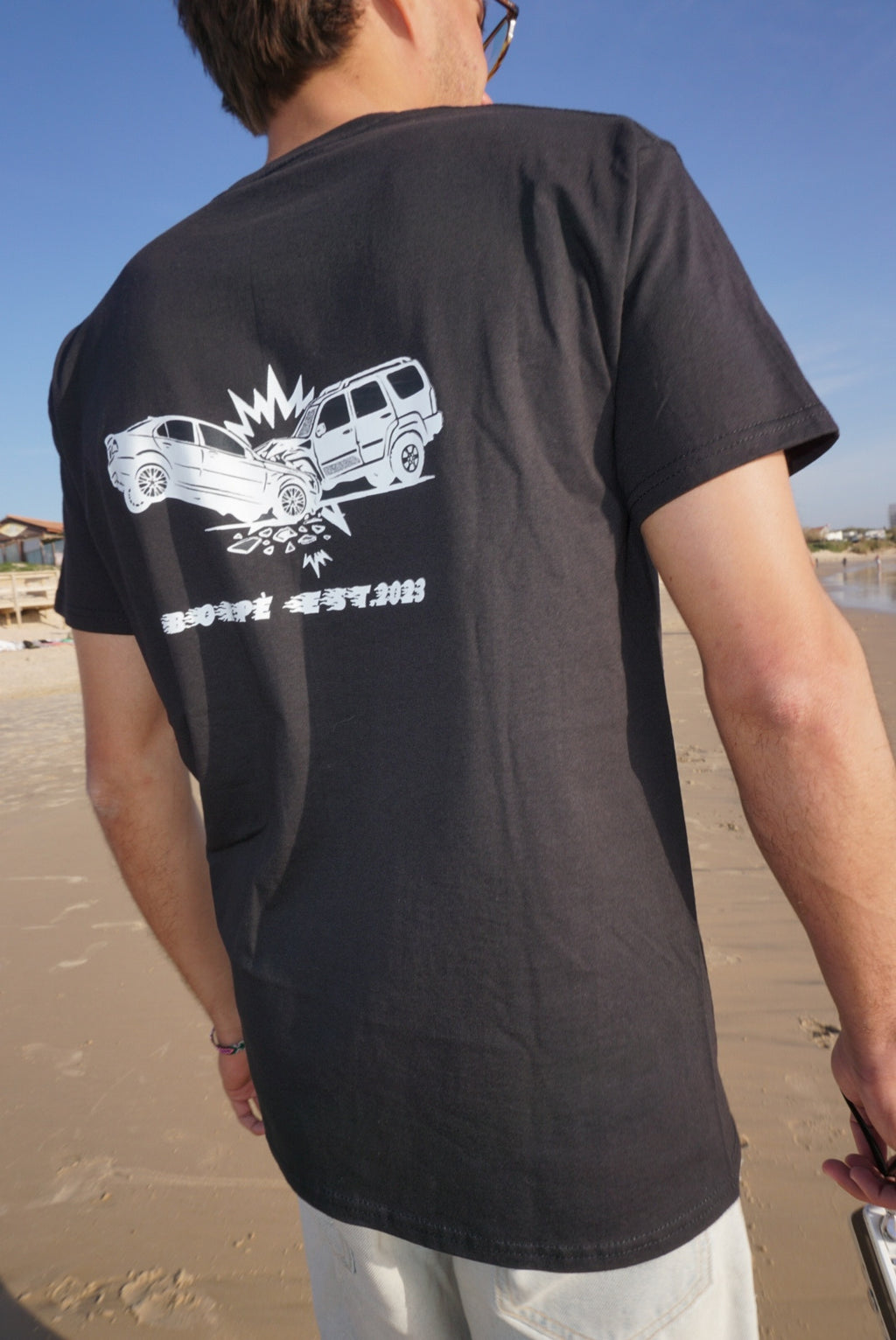 T-Shirt "Borpè Crash" Black