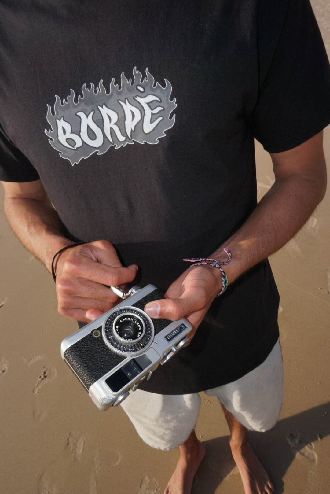 T-Shirt "Borpè Crash" Black