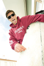 Hoodie "Borpiscus" Burgundy