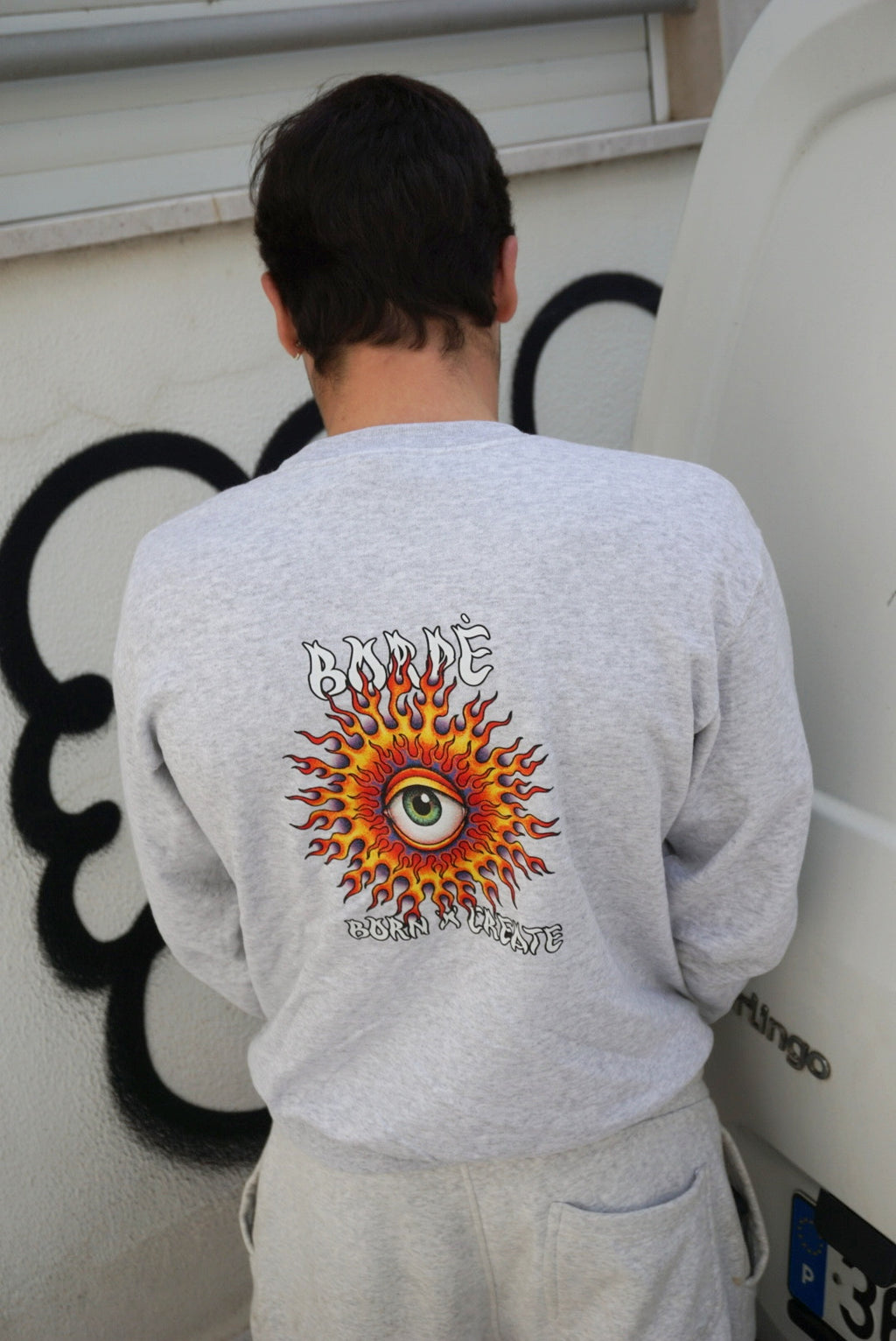 Sweatshirt "VisionTrip" Grey