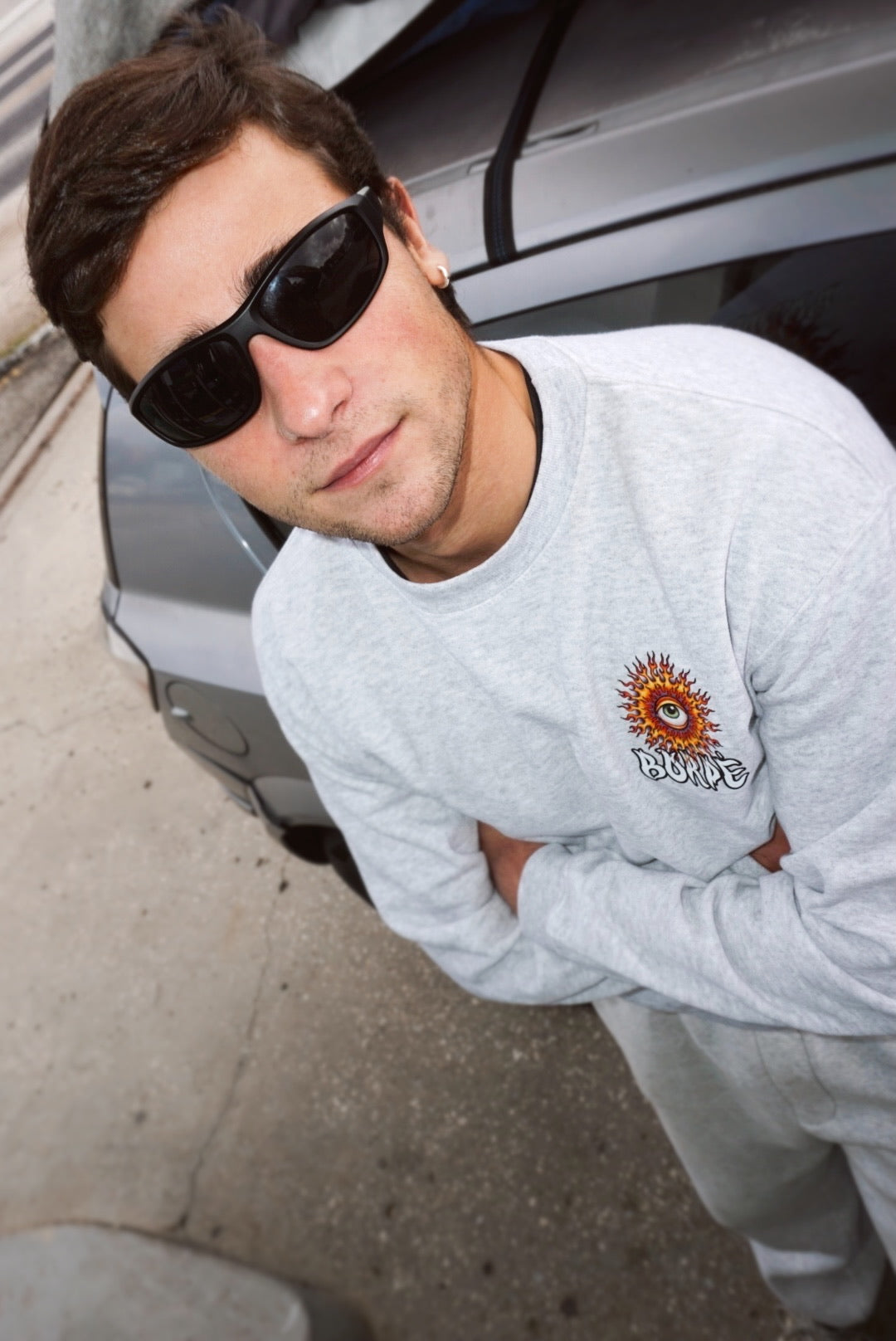 Sweatshirt "VisionTrip" Grey