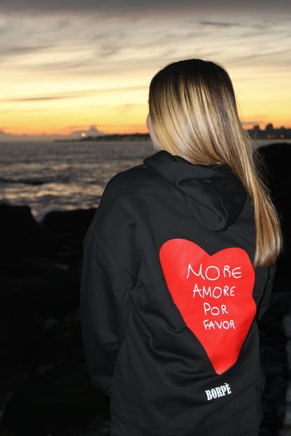 Sweatshirt Borpè "More Amore Por Favor" Oversize