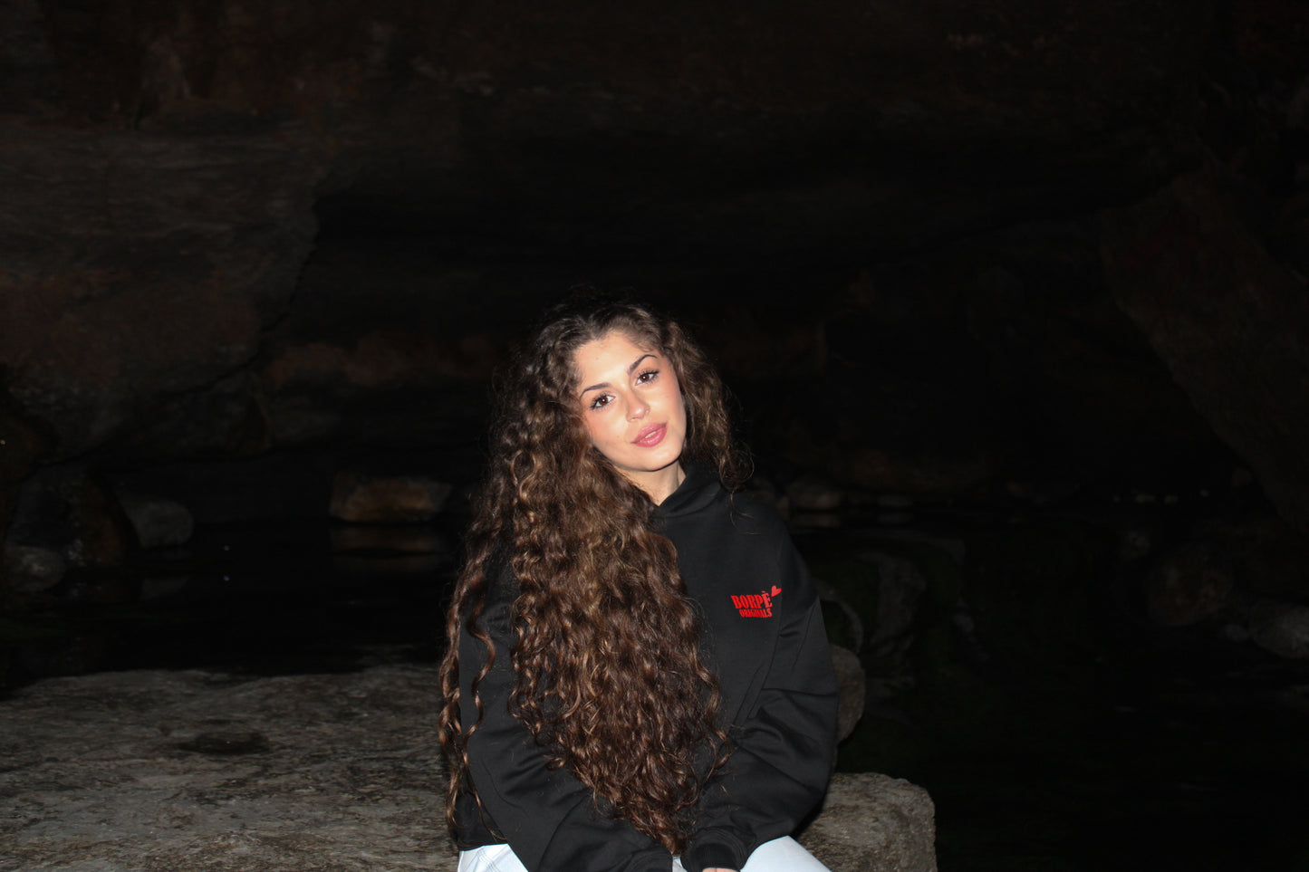 Sweatshirt Borpè "More Amore Por Favor" Oversize