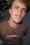 T-shirt "Spiral Star" Brown